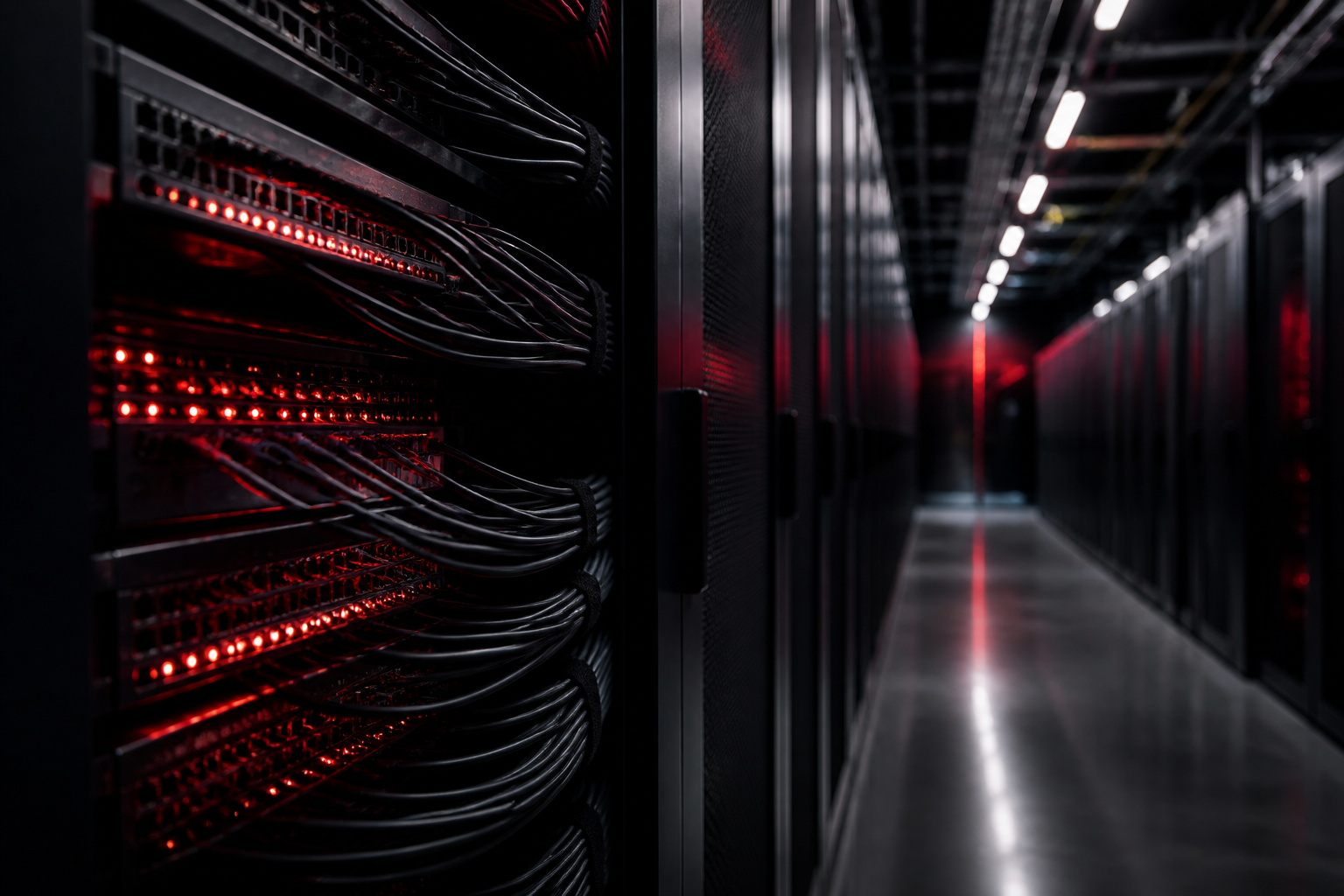 Data hall fiber aisle deployment